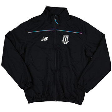 2015-16 Stoke City New Balance Track Jacket - 9/10 - (L)