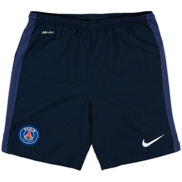 2015-16 Paris Saint-Germain Home Shorts - 9/10 - (M.Boys)