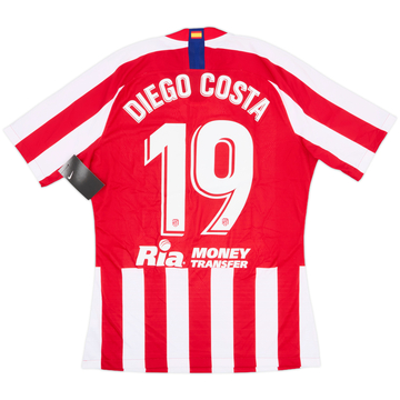 2019-20 Atletico Madrid Player Issue Domestic Home Shirt Diego Costa #19 (L)