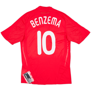 2007-08 France Away Shirt Benzema #10 (M)