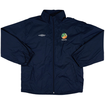 2002-03 Ireland Umbro Hooded Rain Jacket - 7/10 - (L)