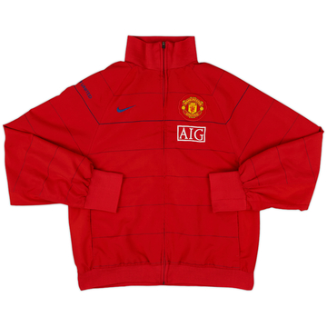 2008-09 Manchester United Nike Track Jacket - 8/10 - (S)