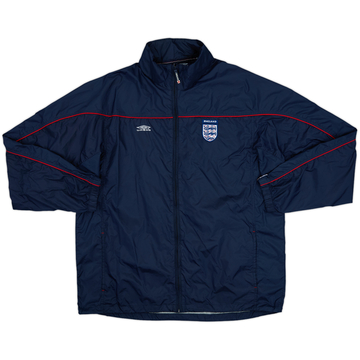 2000-02 England Umbro Hooded Rain Jacket - 10/10 - (XL)