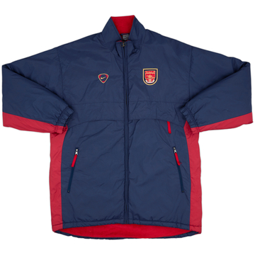 2000-01 Arsenal Nike Padded Bench Coat - 10/10 - (L)