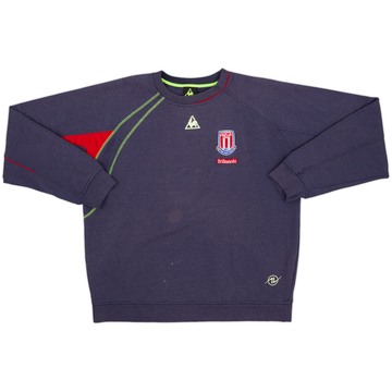 2008-09 Stoke Le Coq Sportif Sweat Top - 6/10 - (XL)