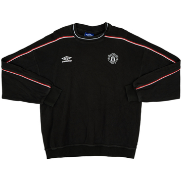 1999-00 Manchester United Umbro Sweat Top - 7/10 - (L)