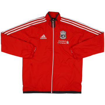 2011-12 Liverpool adidas Track Jacket - 9/10 - (XL.Boys)