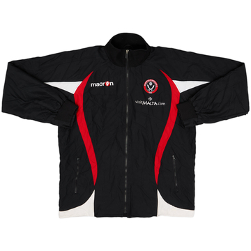 2009-10 Sheffield United Macron Track Jacket - 8/10 - (L)