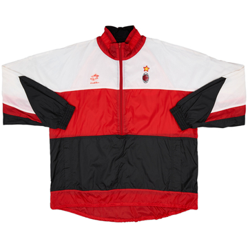 1993-94 AC Milan Lotto Track Jacket - 5/10 - (XXL)
