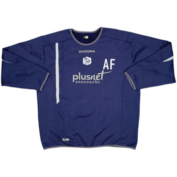 2006-07 Sheffield Wednesday Diadora Staff Issue Drill Top AF - 8/10 - (L)