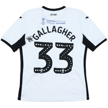 2019-20 Swansea Home Shirt Gallagher #33 - 6/10 - (S)