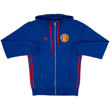 2016-17 Manchester United adidas Hooded Track Jacket - 8/10 - (XS)