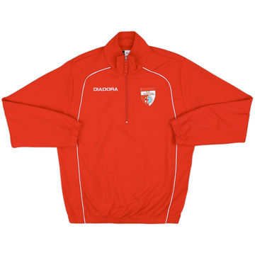 2007-09 AC Mantova Diadora 1/2 Zip Track Jacket - 7/10 - (M)