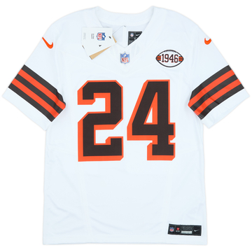 2023-24 Cleveland Browns Chubb #24 Nike Limited Alternate Jersey (S)