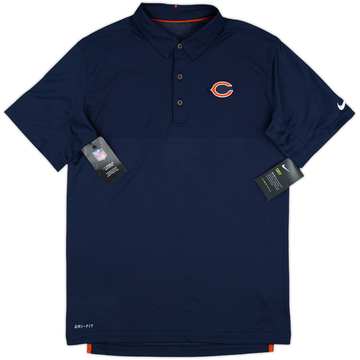 2017 Chicago Bears Nike Sideline Coaches Polo Shirt (S)