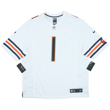 2021-24 Chicago Bears Fields #1 Nike Game Away Jersey (XXL)