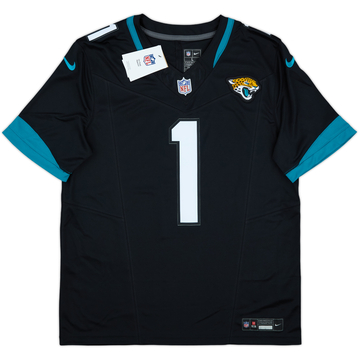 2023-24 Jacksonville Jaguars Etienne Jr #1 Nike Limited Alternate Jersey (L)