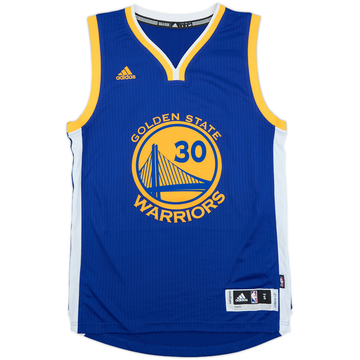 2014-17 Golden State Warriors Curry #30 adidas Swingman Away Jersey (S)