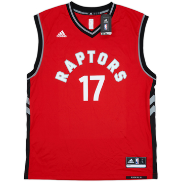 2015-17 Toronto Raptors Vala #17 adidas Away Jersey (L)