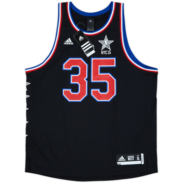 2015 NBA All-Star Team West Durant #35 adidas Jersey (XL)