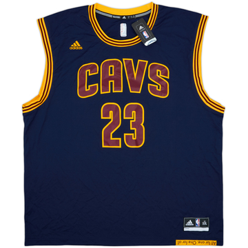 2014-17 Cleveland Cavaliers James #23 adidas Alternate Jersey (XXL)