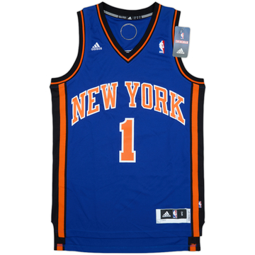 2010-12 New York Knicks Stoudemire #1 adidas Swingman Away Jersey (S)