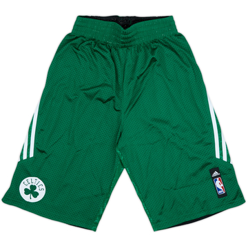 2013-14 Boston Celtics adidas Reversible Training Shorts (S)