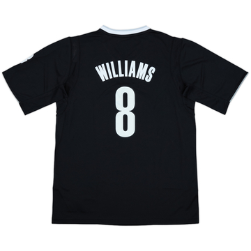 2013 Brooklyn Nets Williams #8 adidas Swingman Christmas Day Jersey (L)