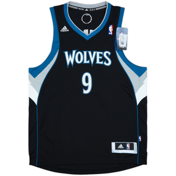 2011-13 Minnesota Timberwolves Rubio #9 adidas Swingman Alternate Jersey (XS)