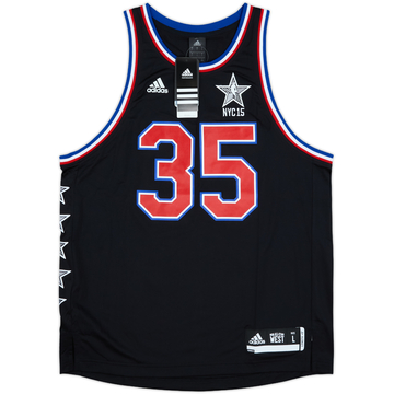 2015 NBA All-Star Team West Durant #35 adidas Jersey (L)