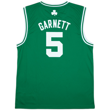 2010-13 Boston Celtics Garnett #5 adidas Away Jersey (L)