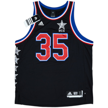 2015 NBA All-Star Team West Durant #35 adidas Jersey (L)