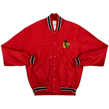 1990s Chicago Blackhawks DeLong Satin Varsity Jacket - 5/10 - (M)