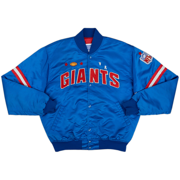 1980s New York Giants Starter Satin Varsity Jacket - 6/10 - (L)