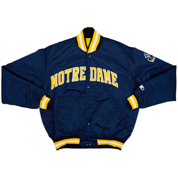 1990s Notre Dame Fighting Irish Starter Satin Varsity Jacket - 8/10 - (L)