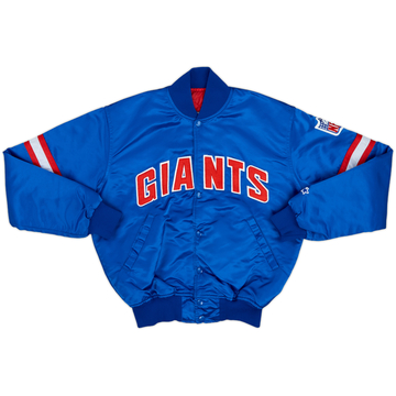 1980s New York Giants Starter Satin Varsity Jacket - 8/10 - (S)