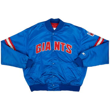 1980s New York Giants Starter Satin Varsity Jacket - 6/10 - (L)