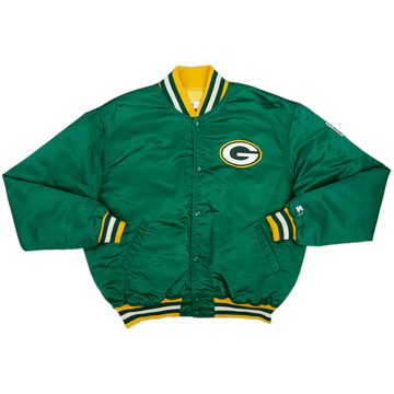 1980s Green Bay Packers Starter Satin Varsity Jacket - 3/10 - (XL)