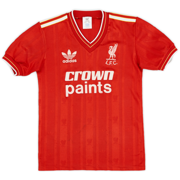 1985-87 Liverpool Home Shirt - 6/10 - (L.Boys)
