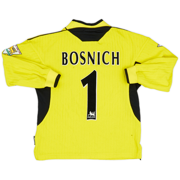 1999-00 Manchester United GK Shirt Bosnich #1 - 8/10 - (M.Boys)