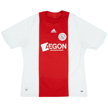2008-09 Ajax Home Shirt - 7/10 - (XXL)