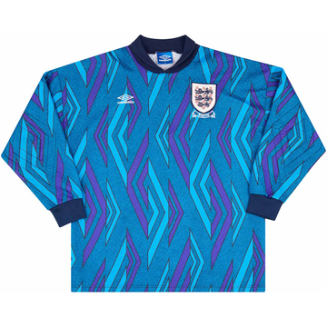 1994-95 England U-18 Match Issue GK Shirt #1 (Heritage)