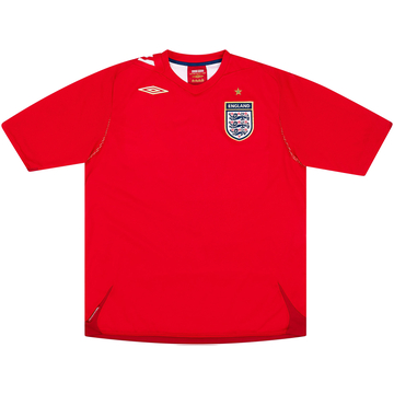 2006-08 England Away Shirt - 5/10 - (XXL)