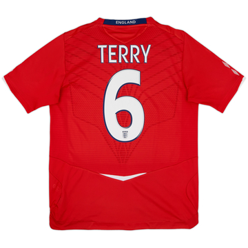 2008-10 England Away Shirt Terry #6 - 6/10 - (S)