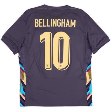 2024-25 England Away Shirt Bellingham #10 - 8/10 - (S)