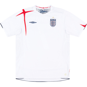 2005-07 England Home Shirt - 7/10