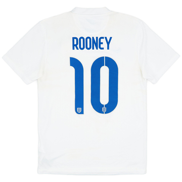 2014-15 England Home Shirt Rooney #10ES