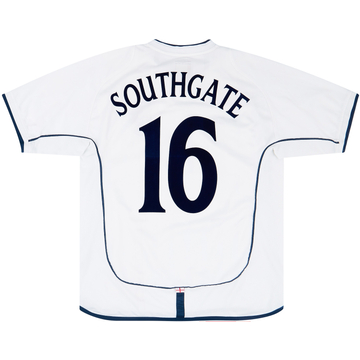 2001-03 England Home Shirt Southgate #16 - 7/10