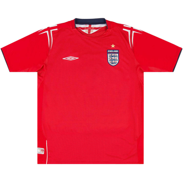 2004-06 England Away Shirt - 9/10
