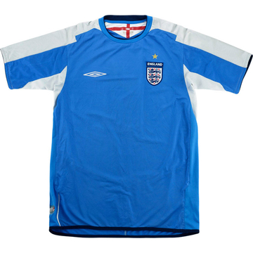 2003-05 England GK S/S Shirt - 8/10 - S